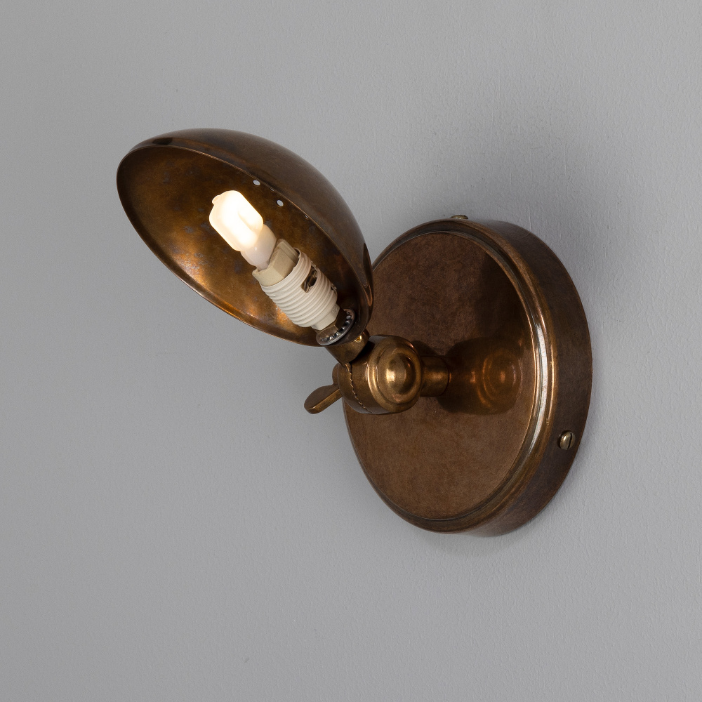 Cody Wall Light | Antique Brass